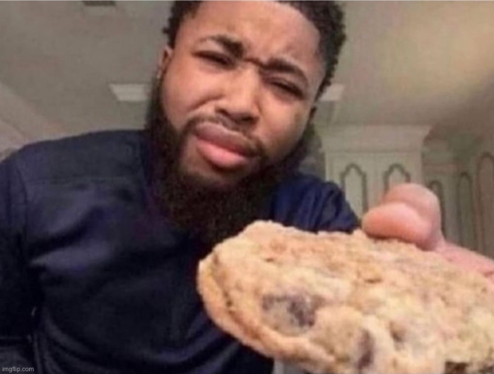 High Quality Cookie Guy Blank Meme Template