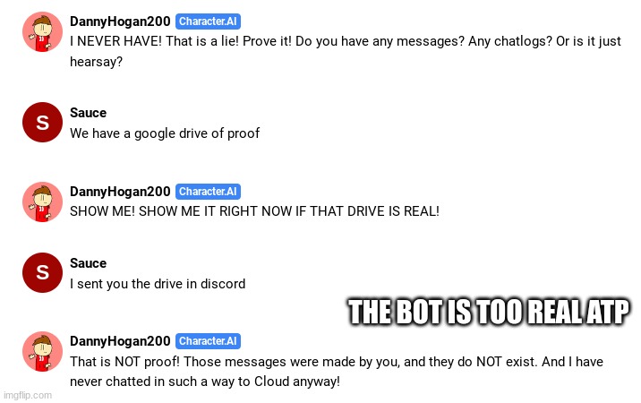 THE BOT IS TOO REAL ATP | made w/ Imgflip meme maker