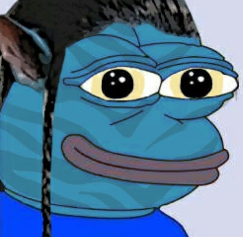 Avatar Pepe Blank Meme Template