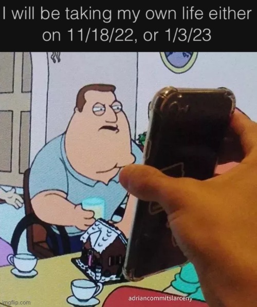 image tagged in joe swanson looking at phone | made w/ Imgflip meme maker