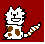 High Quality Happy pixel cat Blank Meme Template