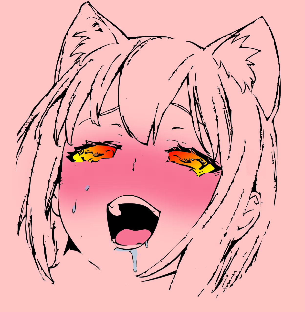 catgirl Blank Meme Template