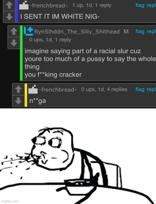 . | image tagged in person spitting out cereal | made w/ Imgflip meme maker