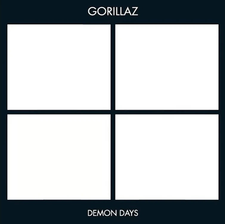 High Quality Demon Days blank Blank Meme Template