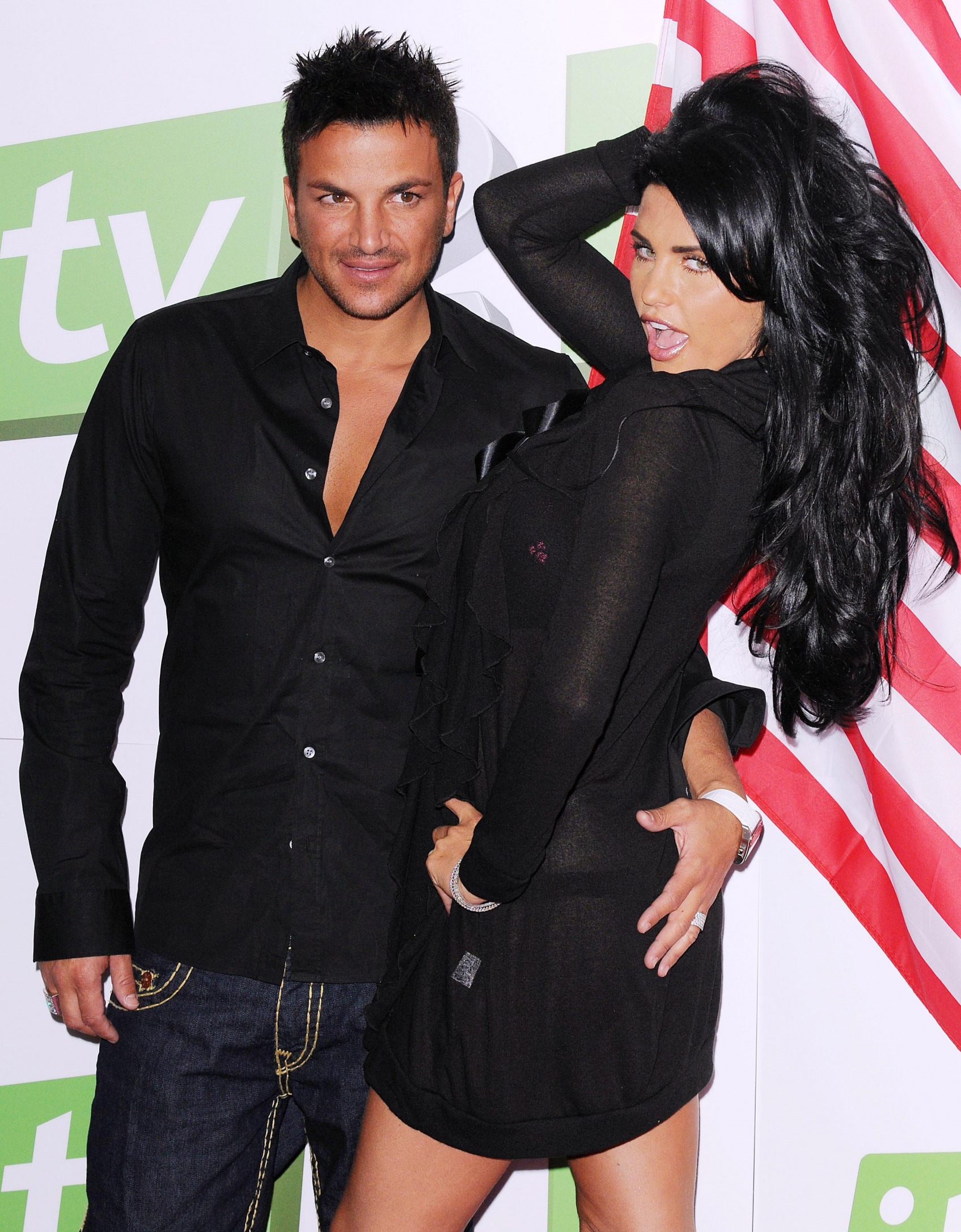 Peter Andre, Katie Price. Blank Meme Template