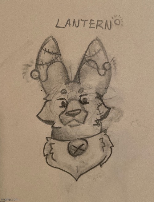 I drew lantern from a frontal view! I luv it | image tagged in lantern,fursona | made w/ Imgflip meme maker