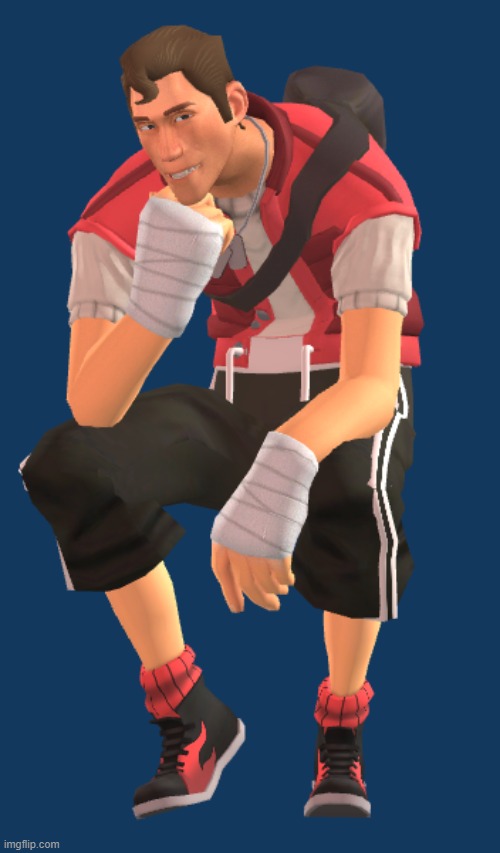 normal scout loadout | made w/ Imgflip meme maker