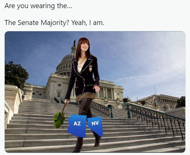 High Quality Are you wearing the Senate majority Blank Meme Template