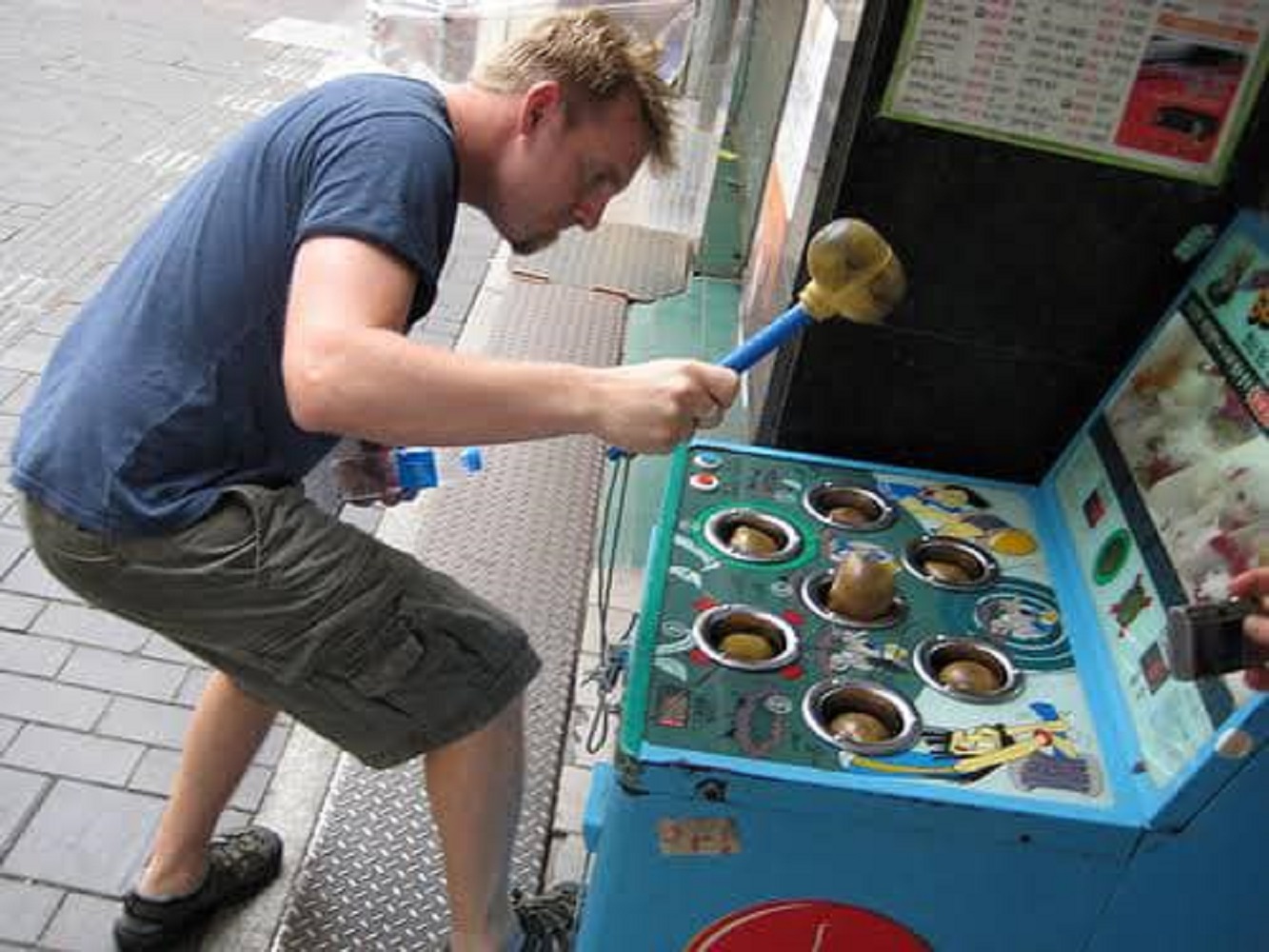 High Quality Whack-a-Mole guy Blank Meme Template