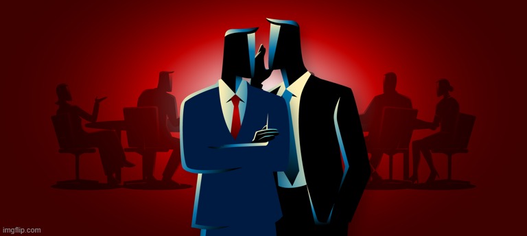 Rumor-mongering politicians | image tagged in rumor-mongering politicians | made w/ Imgflip meme maker