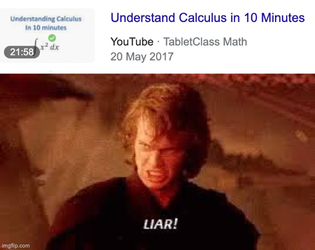 Lies | image tagged in anakin liar,youtube | made w/ Imgflip meme maker