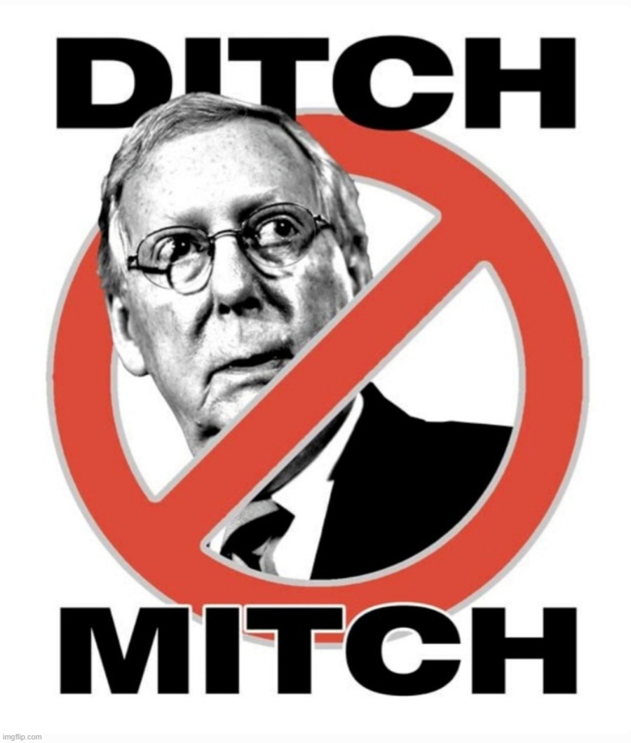 Let the Republican eating-of-their-own commence! | image tagged in ditch mitch,republicans,republican party,gop,senate,senators | made w/ Imgflip meme maker