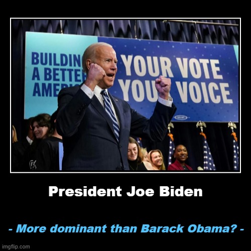POINT/COUNTERPOINT: Whose legacy would win in a cage fight? | image tagged in funny,demotivationals,joe biden,biden,obama,barack obama | made w/ Imgflip demotivational maker