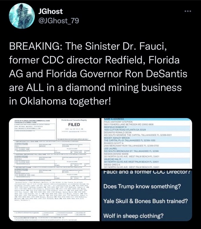 It Would Appear That Ron DeSantis is a Wolf In Sheep's Clothing! | image tagged in ron desantis,anthony fauci,wolves,skull and bones,rino,dr fauci | made w/ Imgflip meme maker