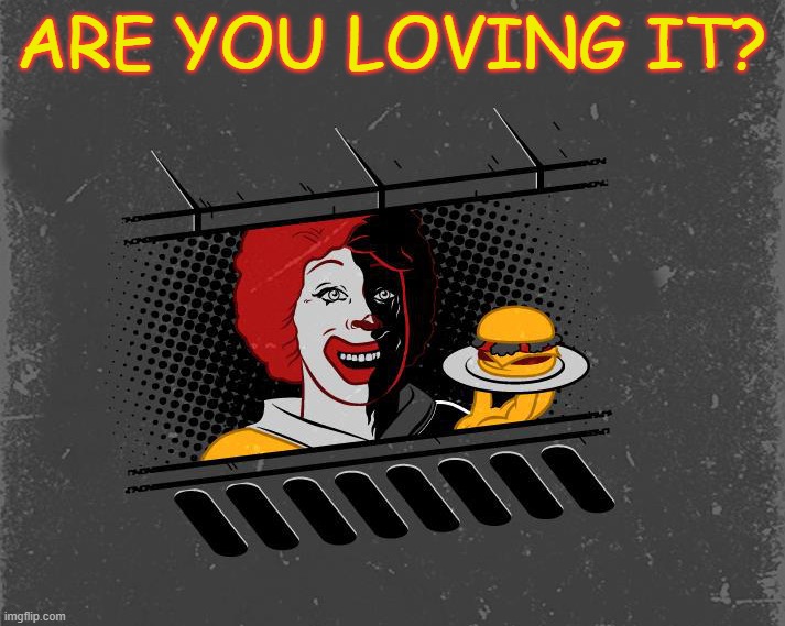 ARE YOU LOVING IT? | image tagged in bad puns | made w/ Imgflip meme maker