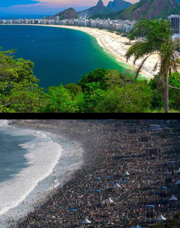 High Quality Travel locations (Expectations vs reality) Blank Meme Template