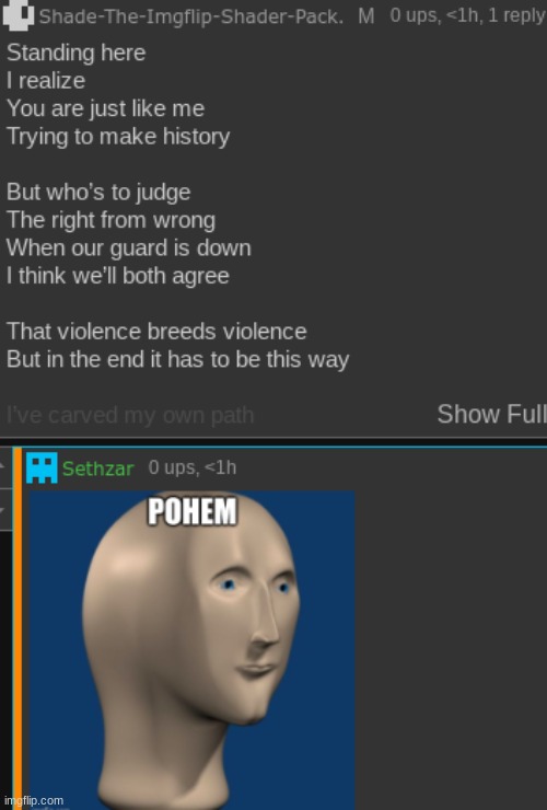 made w/ Imgflip meme maker