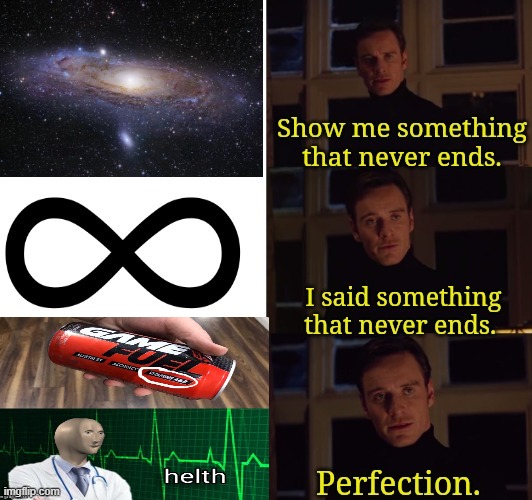 helth | image tagged in perfection | made w/ Imgflip meme maker