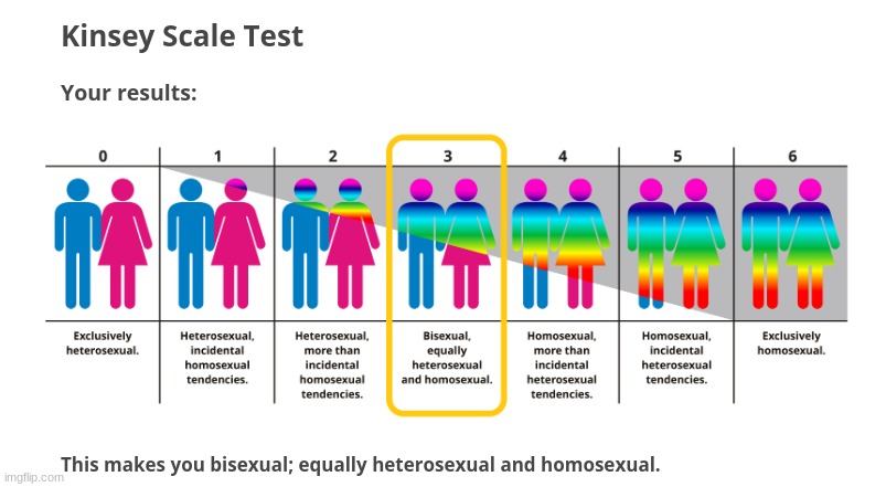 didnt need a test to tell me | image tagged in bisexual,lgbtq,memes | made w/ Imgflip meme maker