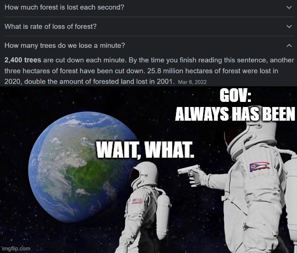 Sad but true T-T | GOV:
ALWAYS HAS BEEN; WAIT, WHAT. | image tagged in memes,always has been | made w/ Imgflip meme maker