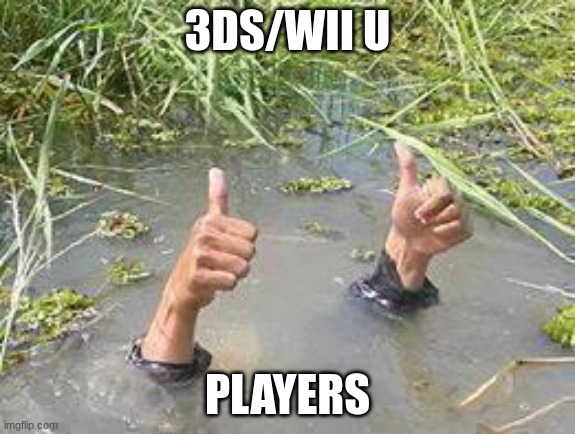 underWater | 3DS/WII U PLAYERS | image tagged in underwater | made w/ Imgflip meme maker
