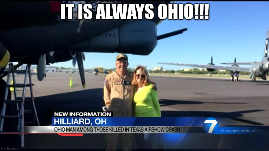 Not again | IT IS ALWAYS OHIO!!! | image tagged in airplane,9/11,ohio | made w/ Imgflip meme maker