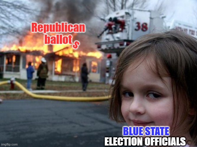 Republican
ballot; s; BLUE STATE; ELECTION OFFICIALS | image tagged in election fraud,2022,democrats,election day,nothing to see here | made w/ Imgflip meme maker