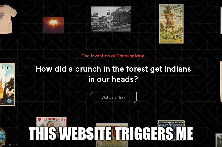 "indians" | THIS WEBSITE TRIGGERS ME | made w/ Imgflip meme maker