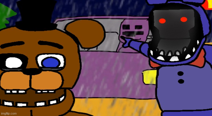 i drew this | image tagged in fnaf,five nights at freddys,five nights at freddy's | made w/ Imgflip meme maker