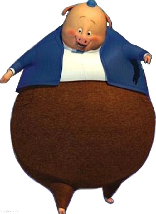 Pig Chungus | image tagged in runt of the litter | made w/ Imgflip meme maker