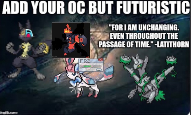 Yes, my fully evolved oc will lose some limbs in the future | image tagged in qwertyuiopasdfghjklzxcvbnm | made w/ Imgflip meme maker