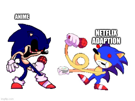 FNF SONICEXE vs TAILSEXE Friday Night Funkin but its ANIMESONIC x FNF  ANIMATION  YouTube