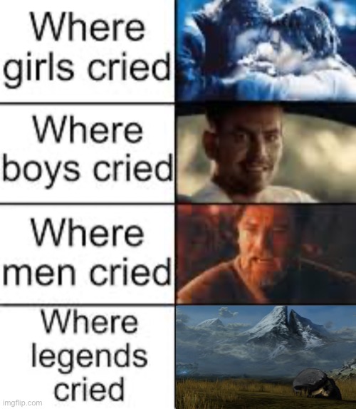 Bro the first time I finished this game I saluted for five minutes straight | image tagged in where legends cried,halo,halo reach | made w/ Imgflip meme maker
