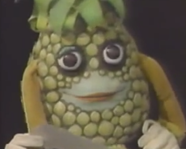 Ananas discouraged Blank Meme Template