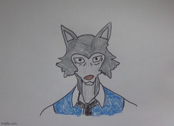 felt bored, decided to test my horrendous art skills and draw Legoshi xD | image tagged in legoshi,beastars,artwork,furry,anime,the furry fandom | made w/ Imgflip meme maker