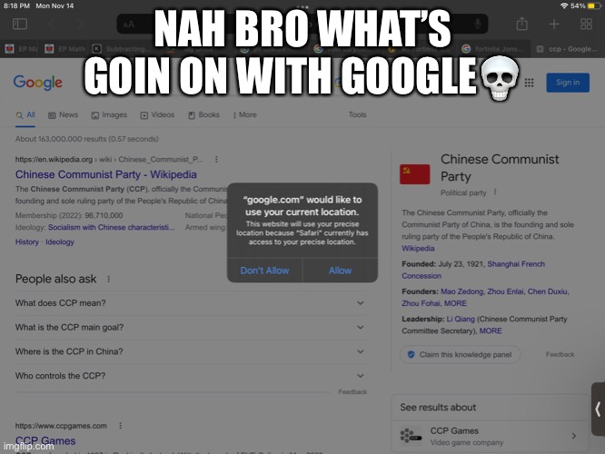 Umm |  NAH BRO WHAT’S GOIN ON WITH GOOGLE💀 | made w/ Imgflip meme maker