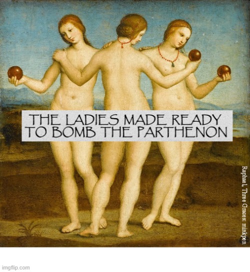 Women's Lib | image tagged in art memes,ancient greece,renaissance,nudes,painting,art | made w/ Imgflip meme maker