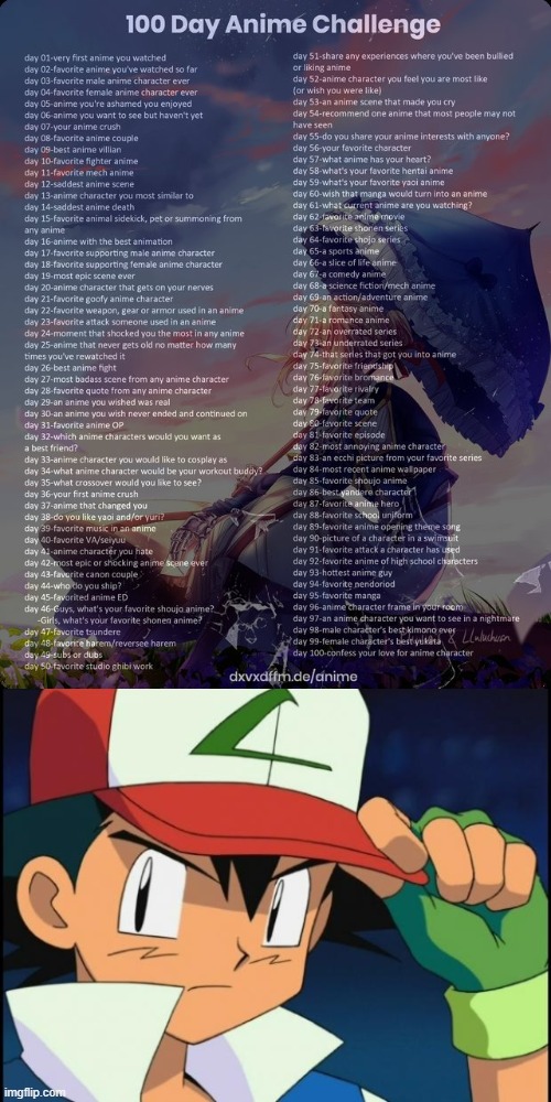Day 25: Pokemon | image tagged in 100 day anime challenge,ash catchem all pokemon,day 25 | made w/ Imgflip meme maker