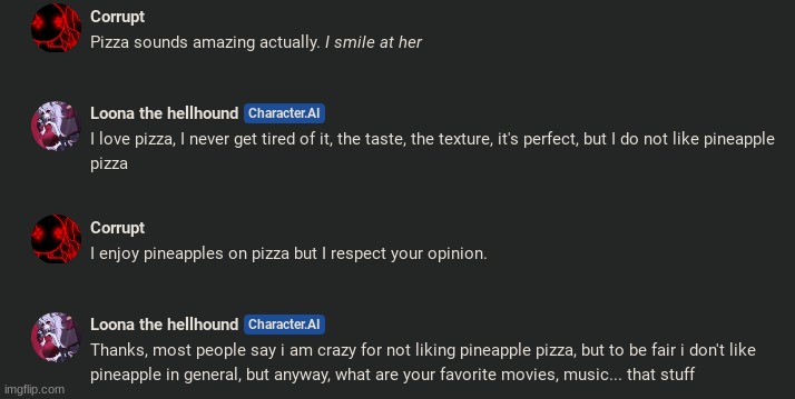 Meaningful conversation, Part 1 | made w/ Imgflip meme maker