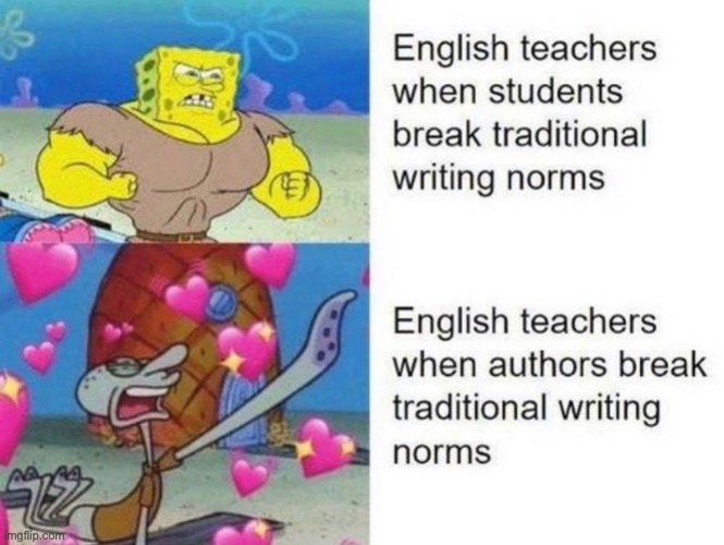 English Teachers lol - Imgflip