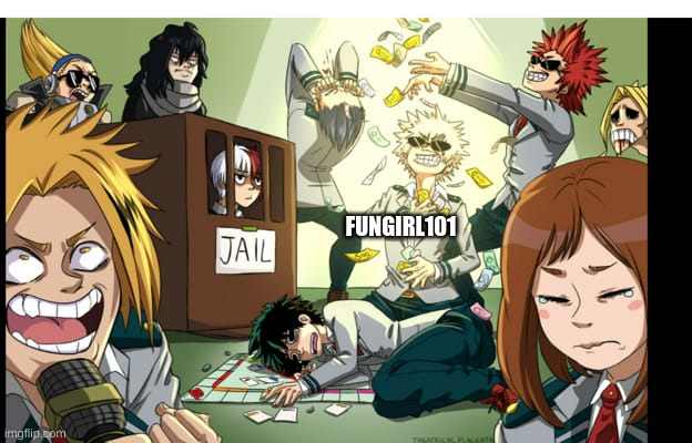 I found the perfect one REPOST AND PICK A SPOT :))) | FUNGIRL101 | image tagged in mha,repost | made w/ Imgflip meme maker