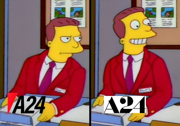 A24 Lionel Hutz | image tagged in simpsons truth lionel hutz | made w/ Imgflip meme maker