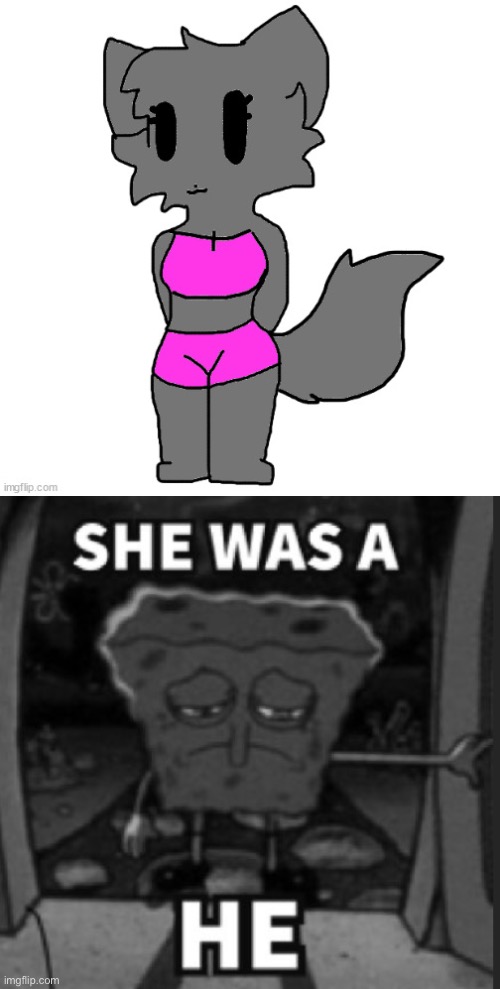 /j shes a woman | image tagged in female lordreaperus full body,she was a he | made w/ Imgflip meme maker