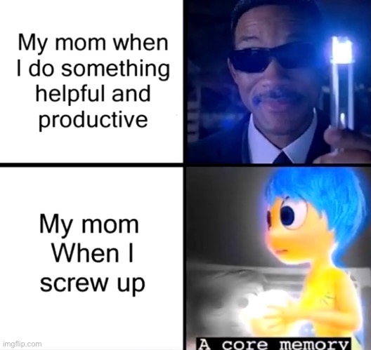 Accurate | image tagged in mib,inside out | made w/ Imgflip meme maker