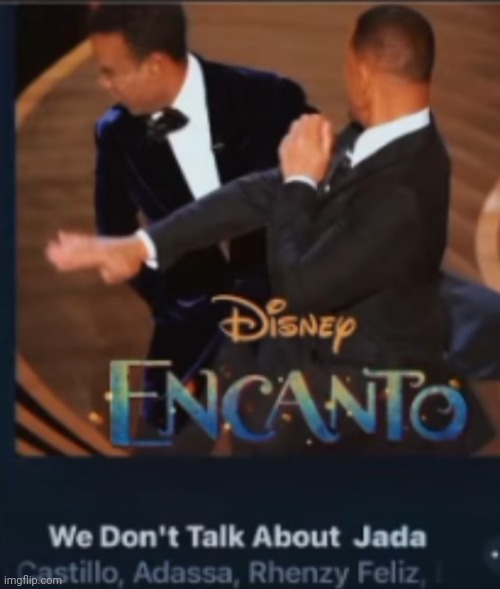 Lol | image tagged in we don't talk about jada | made w/ Imgflip meme maker