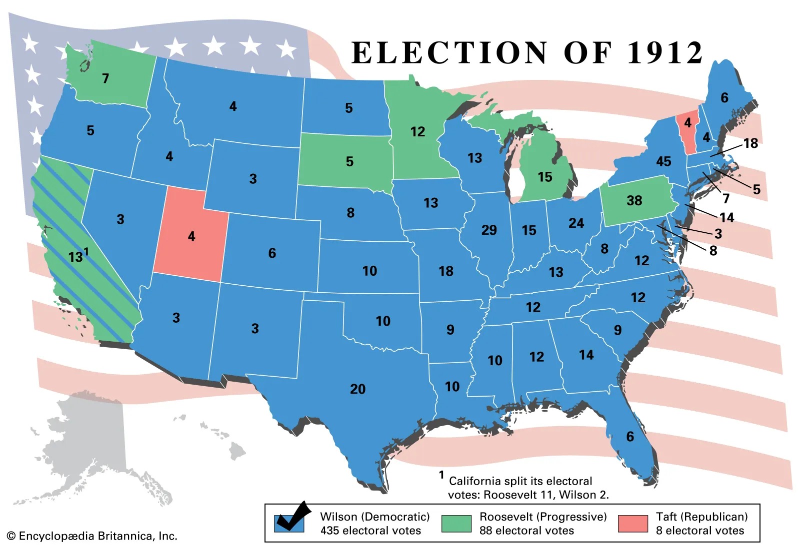 Election of 1912 Blank Meme Template