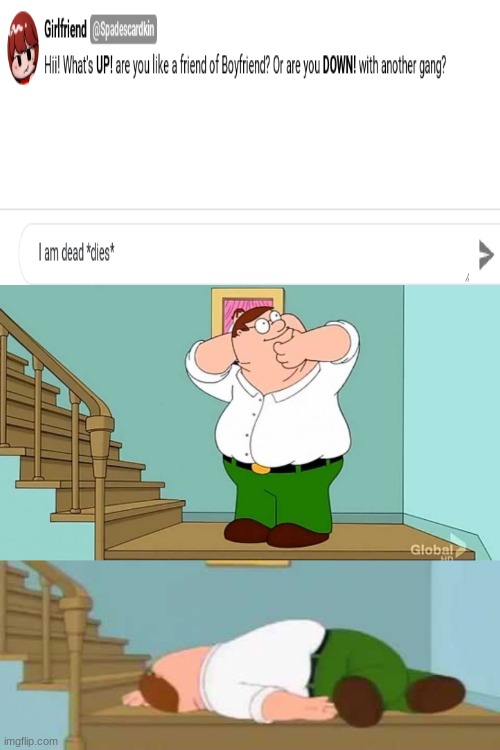 Peter griffin neck snap | image tagged in peter griffin neck snap | made w/ Imgflip meme maker