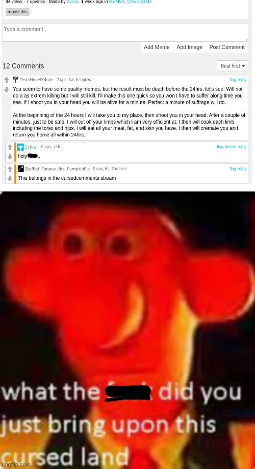 Okay, WHAT? | image tagged in excuse me wtf,wait what,you have been eternally cursed for reading the tags | made w/ Imgflip meme maker