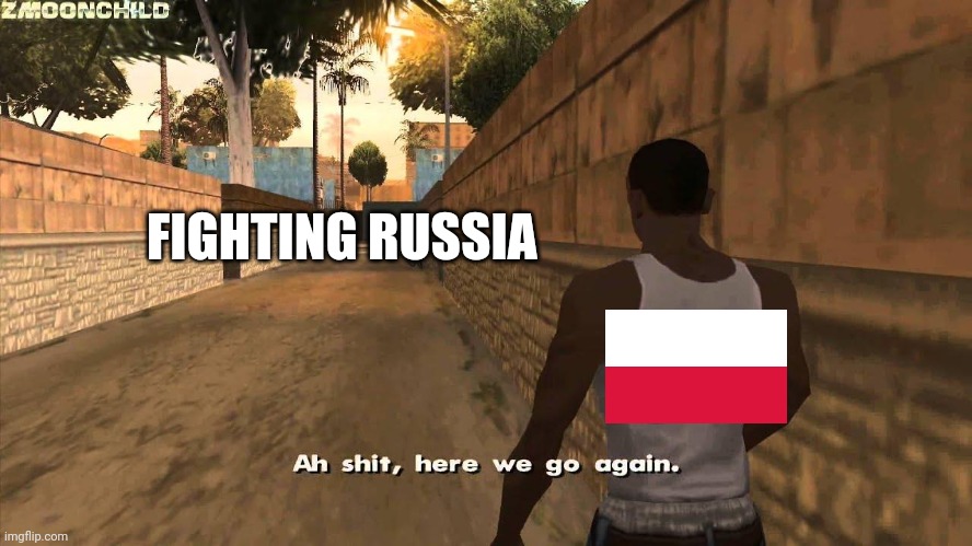 Here we go again | FIGHTING RUSSIA | image tagged in here we go again | made w/ Imgflip meme maker
