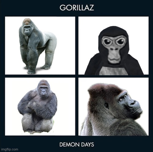 Demon Days blank | image tagged in demon days blank | made w/ Imgflip meme maker